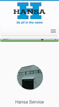 Mobile Screenshot of hansaservice.nl
